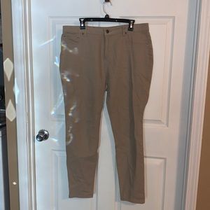 Khaki jeans only wore once